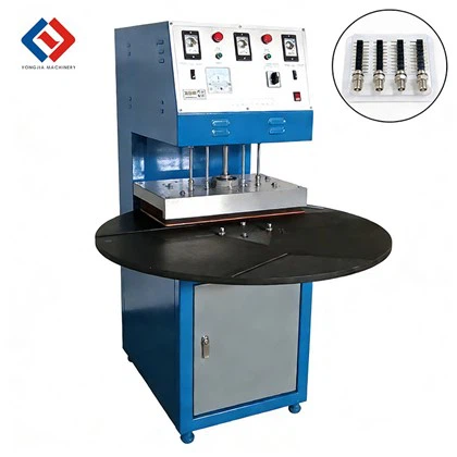 Mesin Penyegel Blister Meja Putar Frekuensi Tinggi